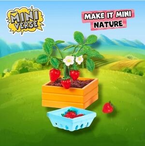Miniverse Make It Mini Nature Strawberries